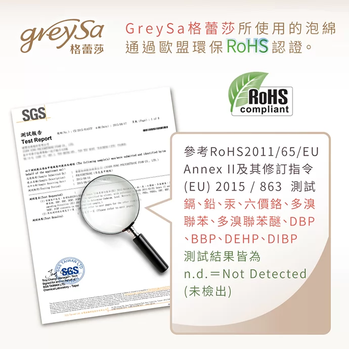 通過歐盟環保RoHS認證