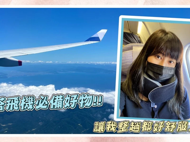 【推薦】日本旅行搭飛機必備最強頸枕!!