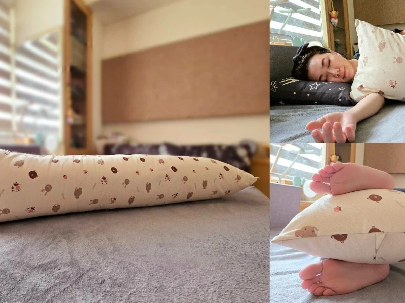 【推薦】睡眠品質穩定中！GreySa格蕾莎【成人側睡抱枕】動物 側睡族的完美伴侶 輕鬆享受睡眠時光：）