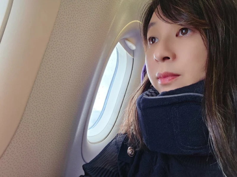 【推薦】【全家出遊不再落枕】GreySa格蕾莎旅行頸枕｜吸濕排汗、抗菌舒適、飛機上也能一覺到天亮！