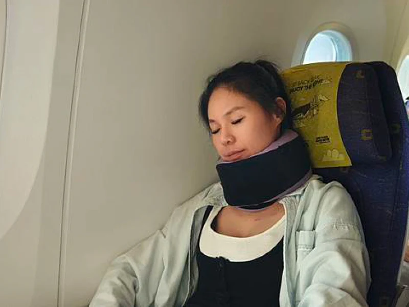 【推薦】飛行必備小物格蕾莎全家福旅行頸枕，在飛機上補眠更輕鬆，一落地就開啟充滿精力的旅程!!!