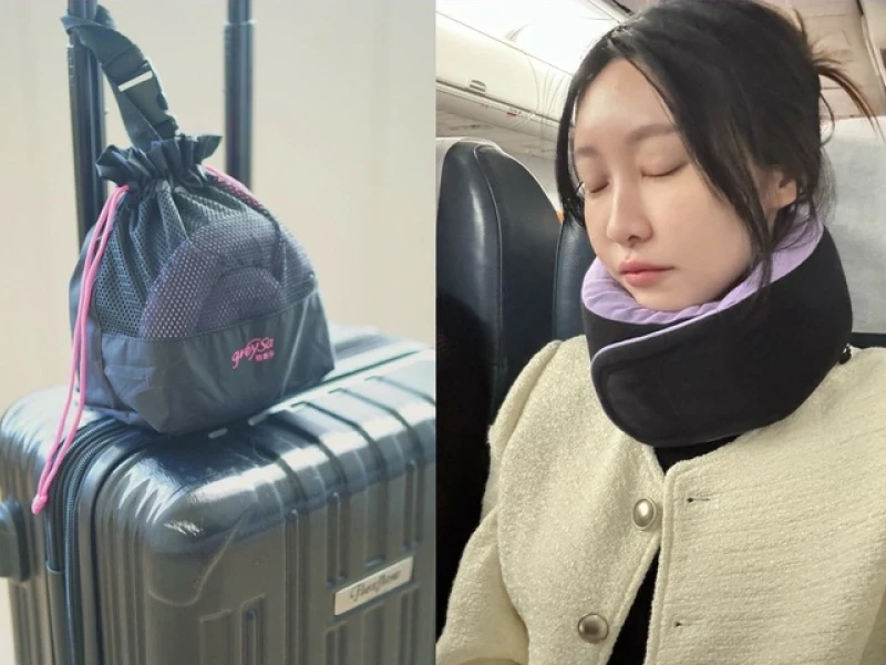 【推薦】GreySa 格蕾莎全家福旅行頸枕|飛機上也能睡好覺！最佳質感旅伴 堪稱「史上最強頸枕」